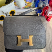 Hermes Kelly 28CM Epsom Leather Letter Bag H 6O Vert Cypress Silver  HandMade - RepLadies-RepLadies